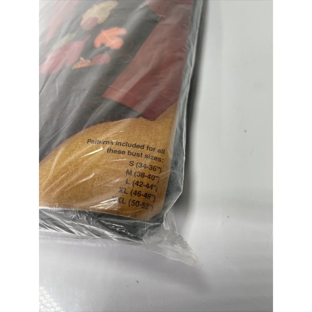 Vintage New DIMENSIONS 62089 Applique Vest Craft Kit‎ 1996 Colors Of Autumn